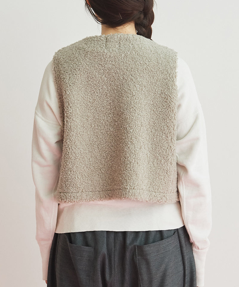 (sold)ボア コンパクトベスト/UNIVERSALTISSU