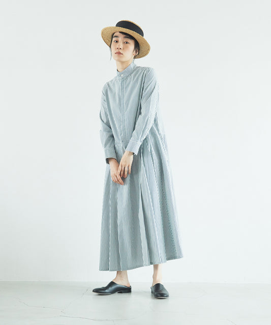 (sold)ブロード/ソフトデニム/ストライプ ホスピタルOP/UNIVERSALTISSU