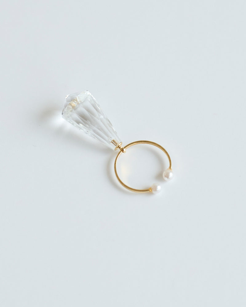 nemunemu 水晶 ear cuff(片耳)