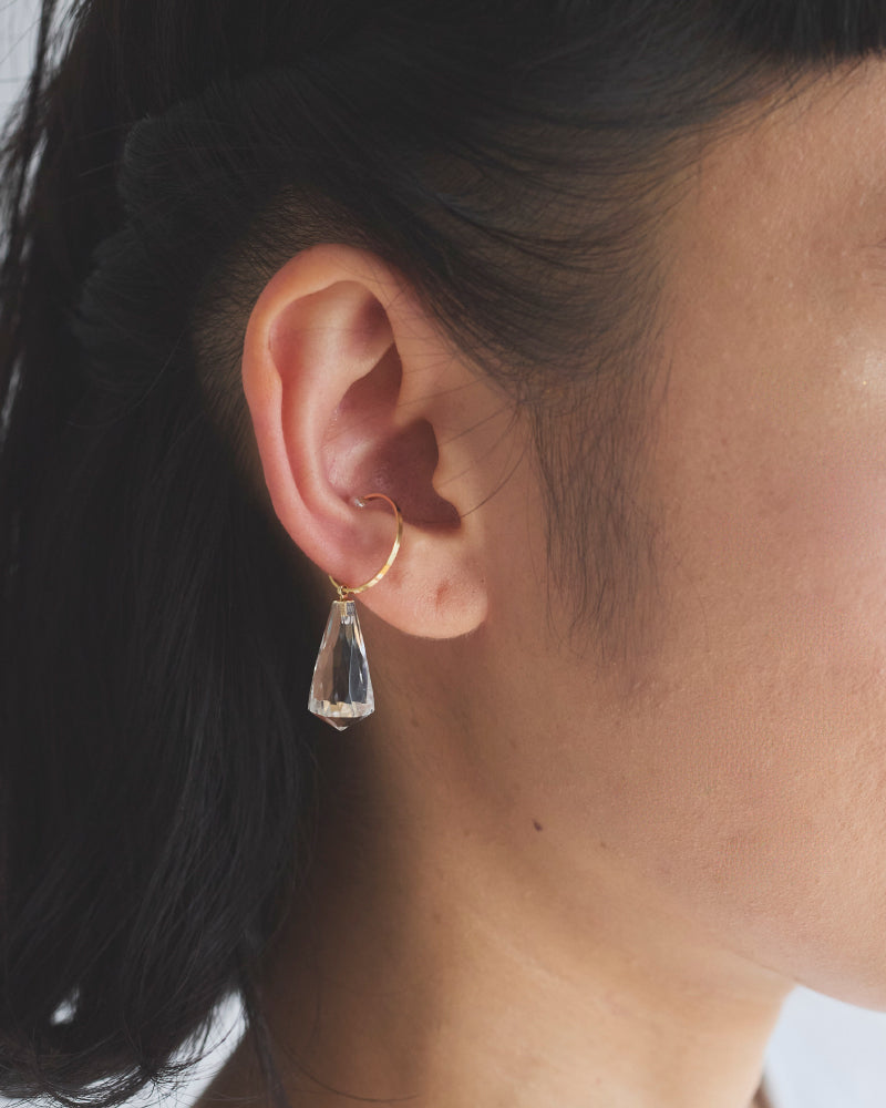 nemunemu 水晶 ear cuff(片耳)
