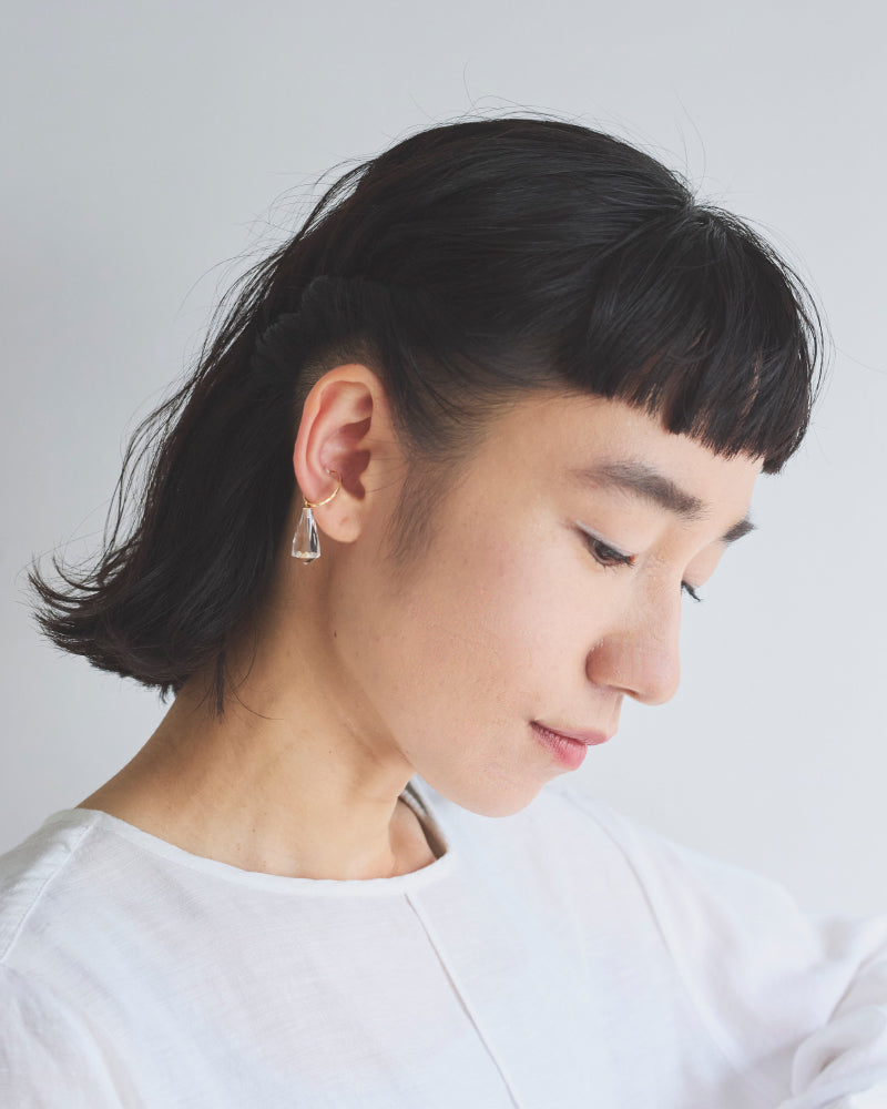 nemunemu 水晶 ear cuff(片耳)