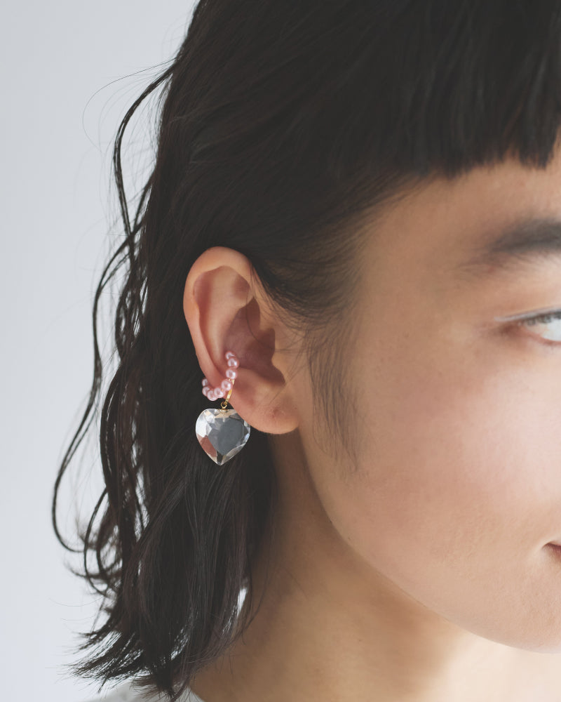nemunemu 水晶 ear cuff(片耳)