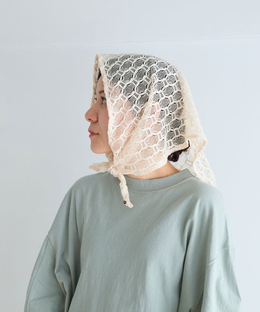 マルチレーススカーフ/miahat/別注