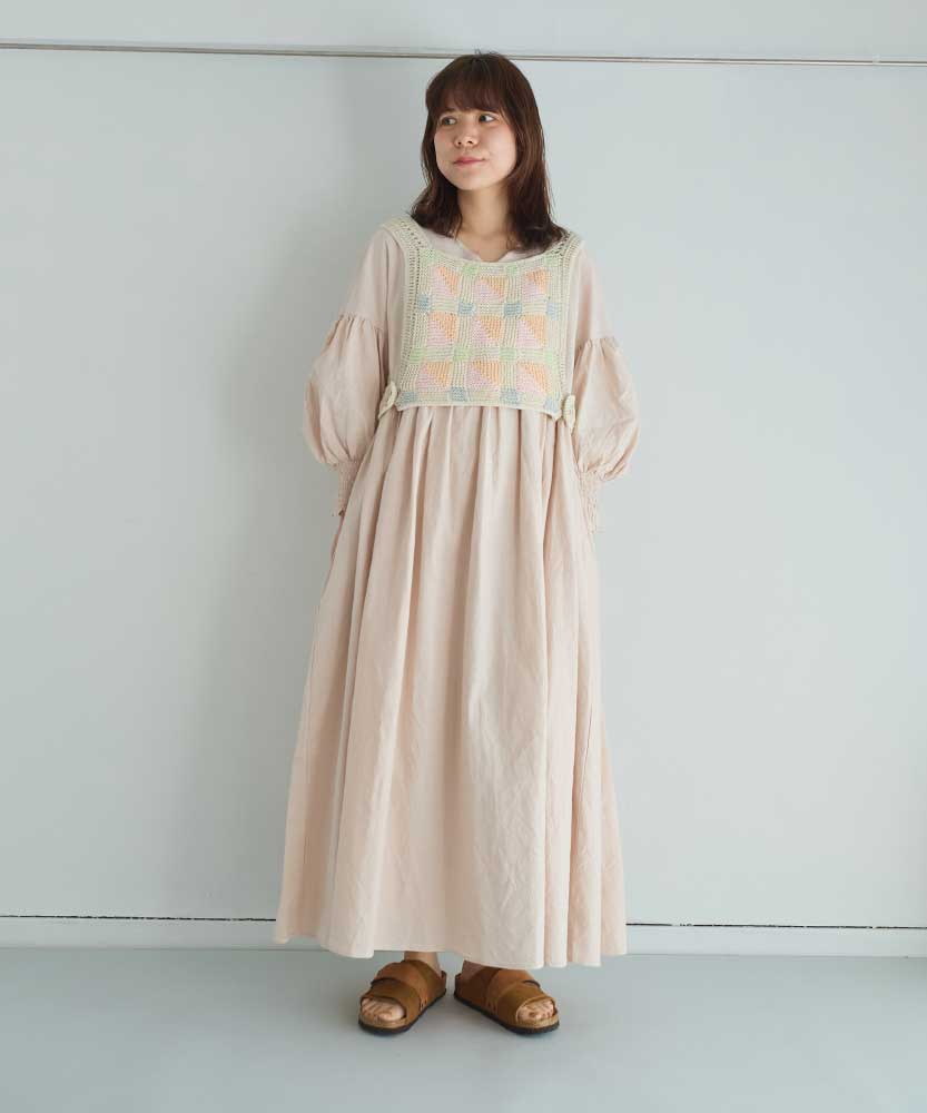 【受注生産】パッチワークビスチェ