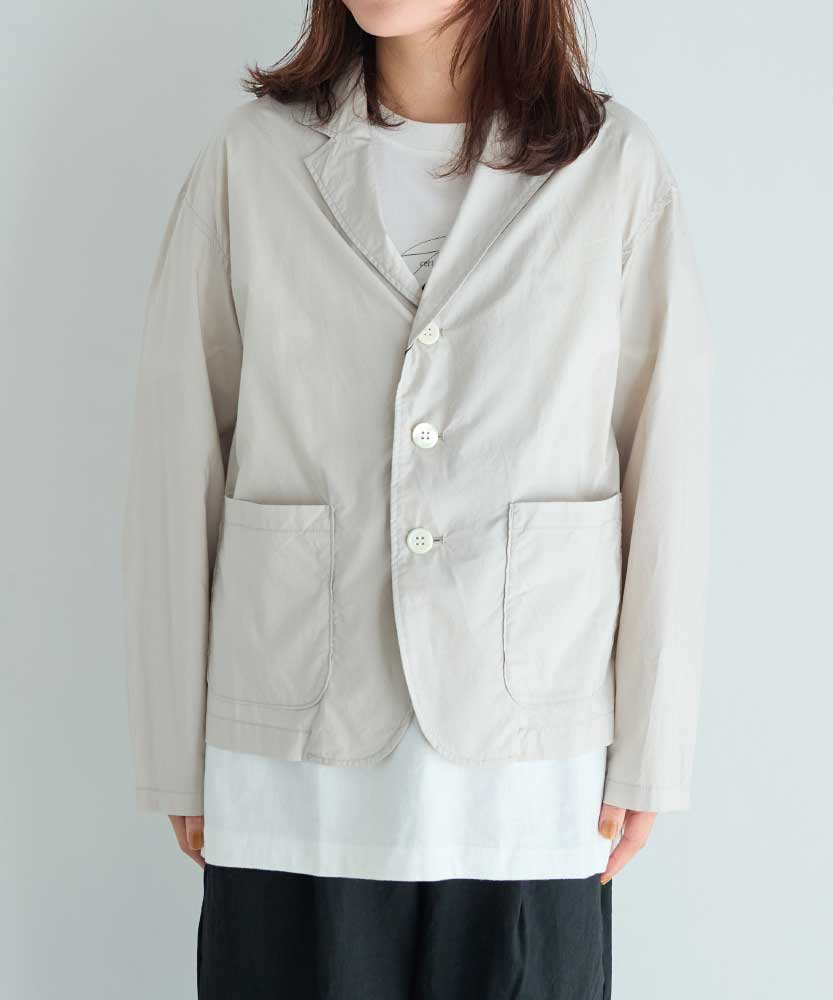 ナチュラルタイプライター テーラードシャツ/TS250SH070 【size1】/UNIVERSALTISSU