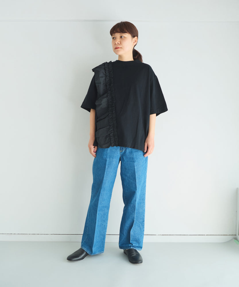 クラシック天竺 ショルダーフリルT【サイズ3】/UNIVERSALTISSU/US251CT022
