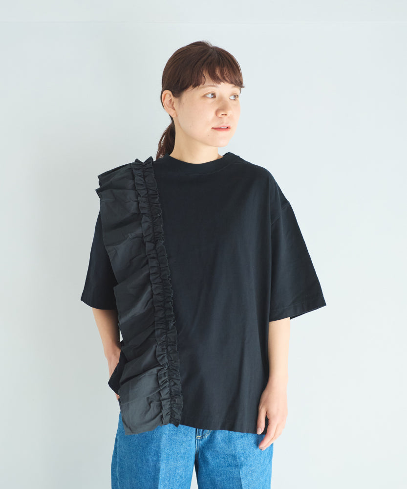 クラシック天竺 ショルダーフリルT【サイズ3】/UNIVERSALTISSU/US251CT022