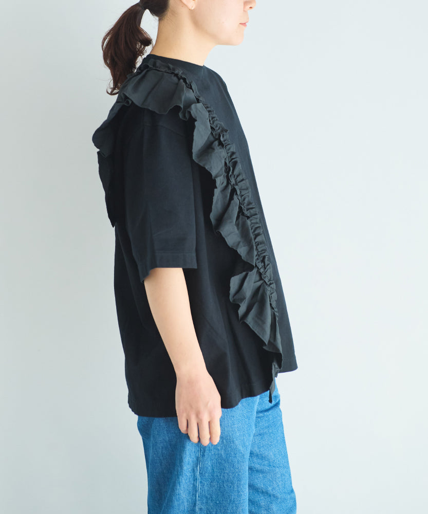 クラシック天竺 ショルダーフリルT【サイズ3】/UNIVERSALTISSU/US251CT022