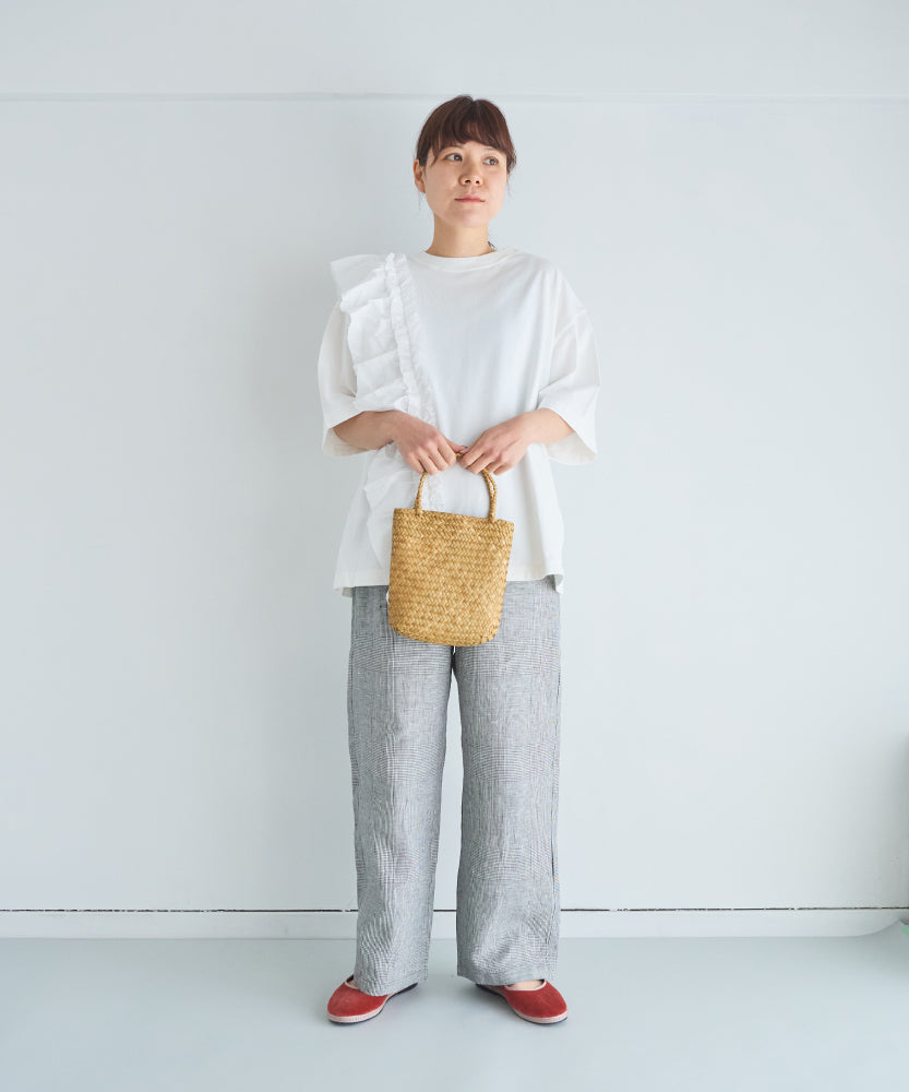 クラシック天竺 ショルダーフリルT【サイズ3】/UNIVERSALTISSU/US251CT022