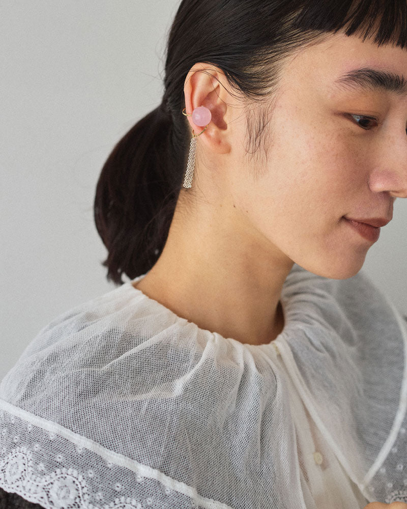 【予約】cotton tulle blouse/Hériter/H0-00-3068