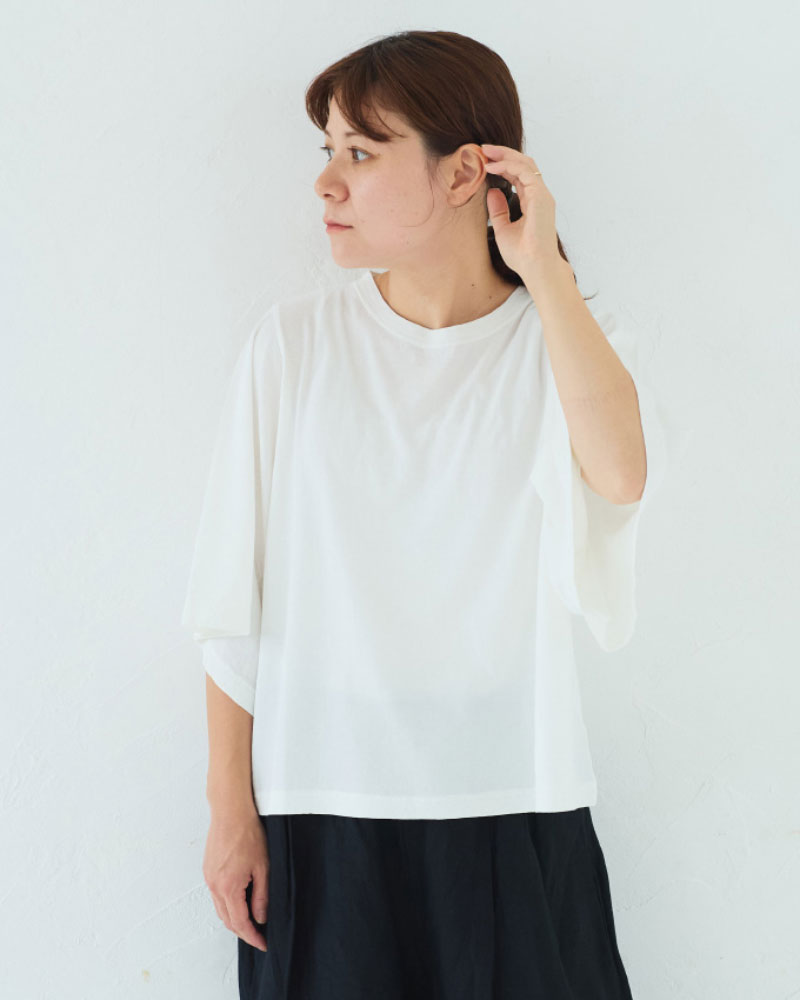 COOL強撚天竺 BIGスリーブTシャツ/UNIVERSALTISSU/US252CT026