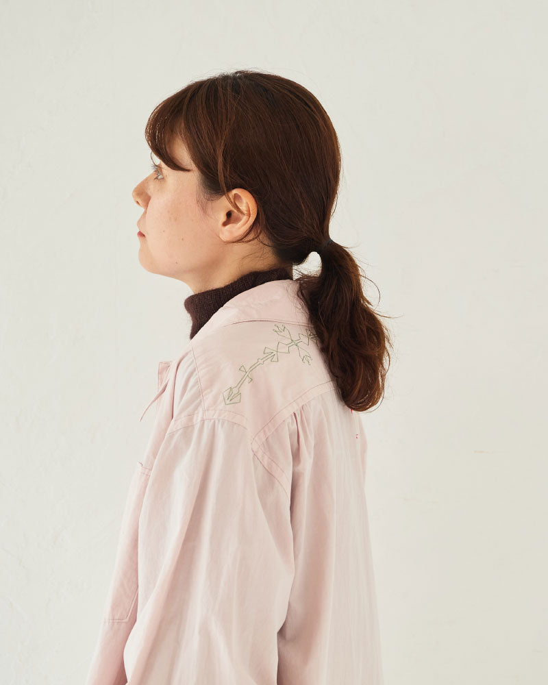 (sold)Geometric EMbroided shirts/ JöICEADDED /J253SH02(サイズ2)