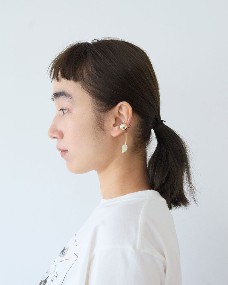nemunemu 一粒イヤーカフ(14mm 片耳)