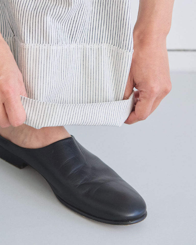 STRIPED GATHERED ALL-IN-ONE//MEYAME