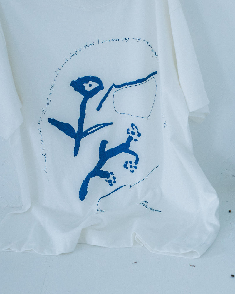 野の花 半袖Tシャツ