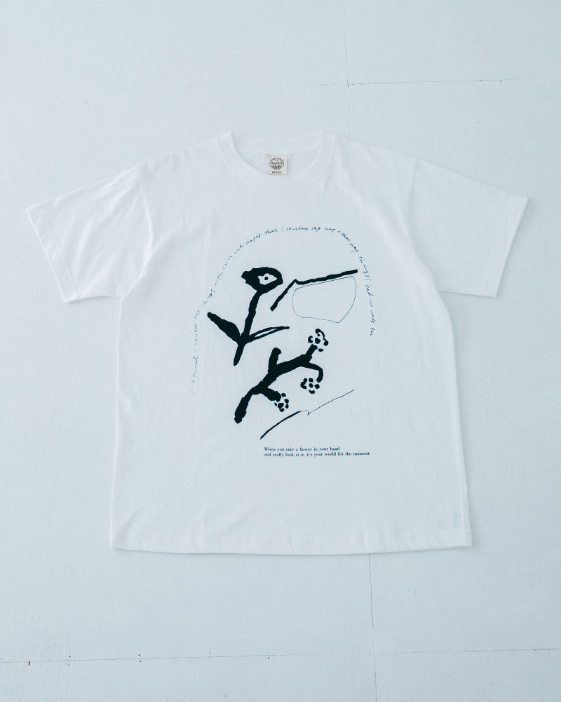 野の花 半袖Tシャツ
