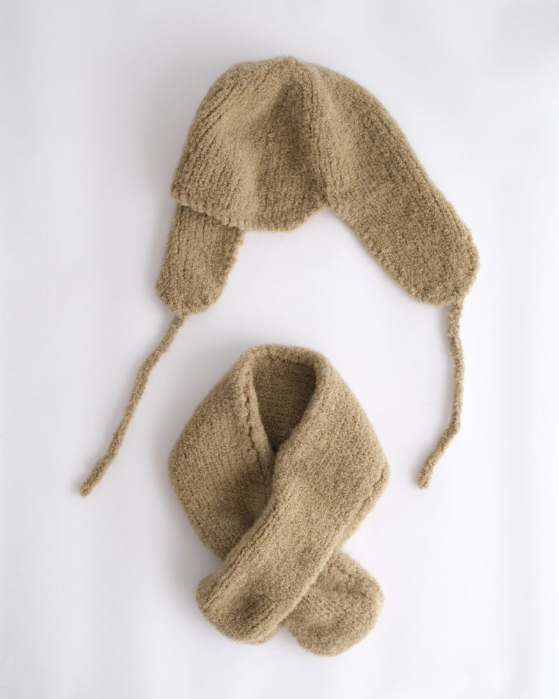 【予約】HAND KNIT HELMET/YULA/Y L 25-A 002