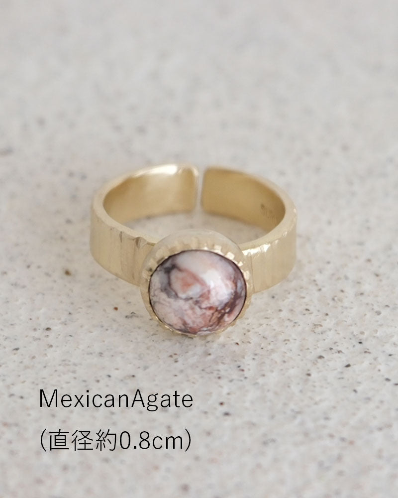 【数量限定】SURUME. / Cutting Stone Ring