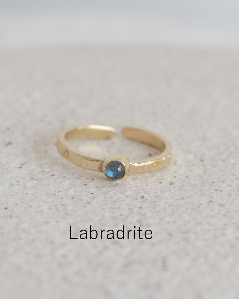 【数量限定】SURUME. / Small stone Ring