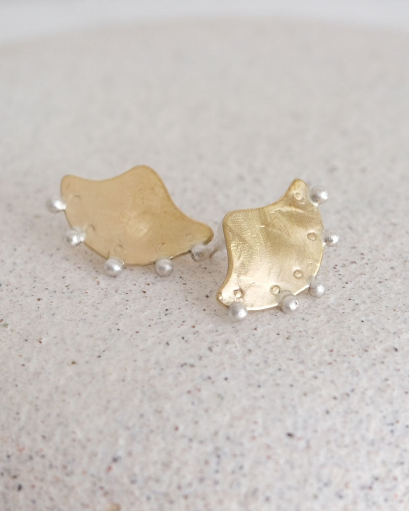 【受注】SURUME. /Deform silver ballピアス&イヤリング