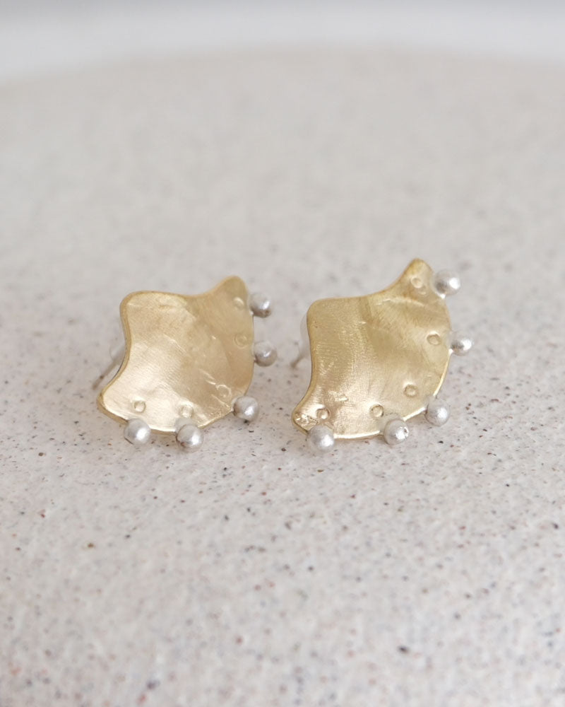 【受注】SURUME. /Deform silver ballピアス&イヤリング
