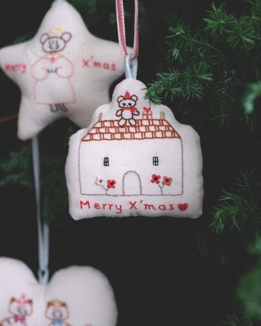 【受注】クリスマスボックス(お家オーナメント)kanae entani