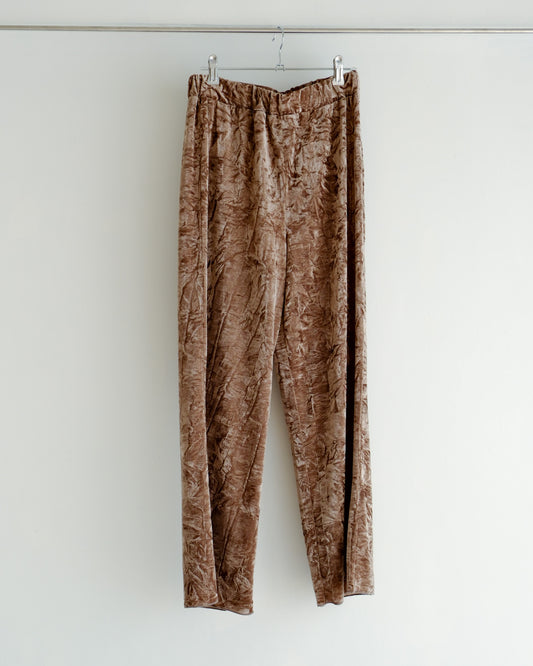 (sold)クラッシュベロア セミフレアパンツ/PA250CT011/universaltissu