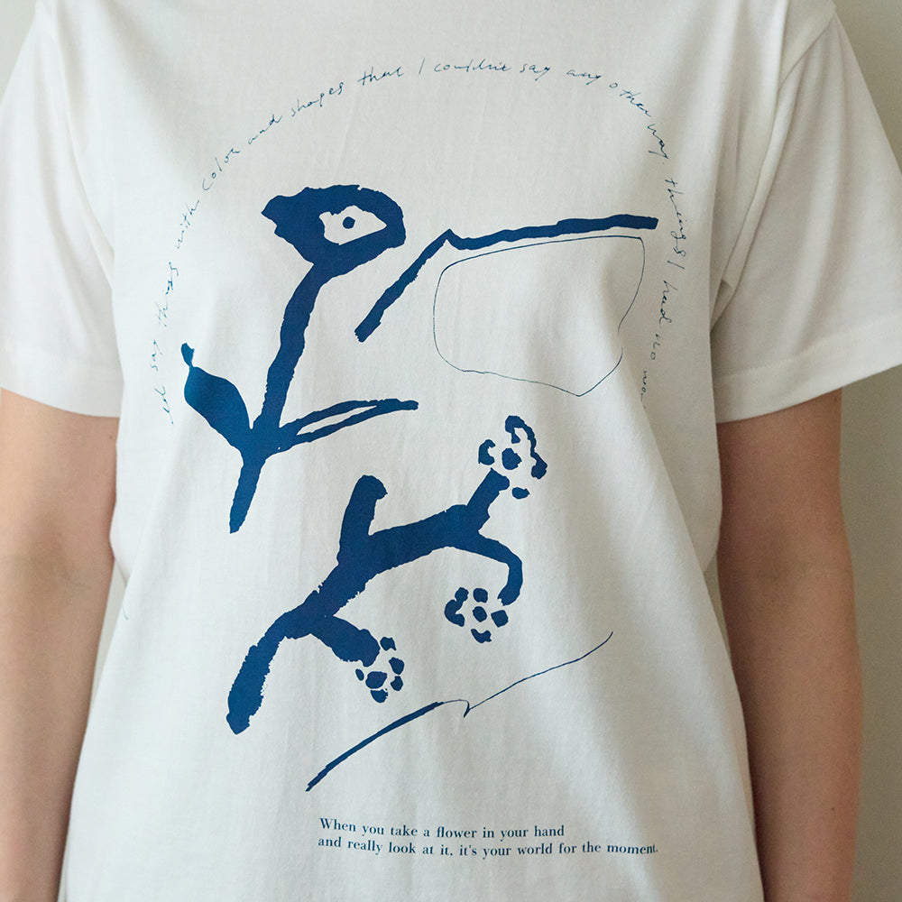 野の花 半袖Tシャツ