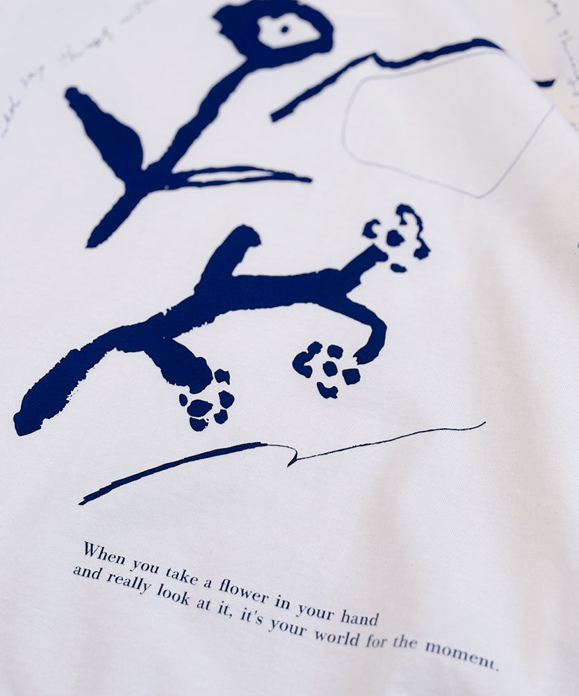 野の花 半袖Tシャツ