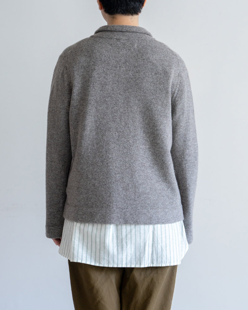 kanae entani ハンド刺繍ニット(テーラードカーディガン)