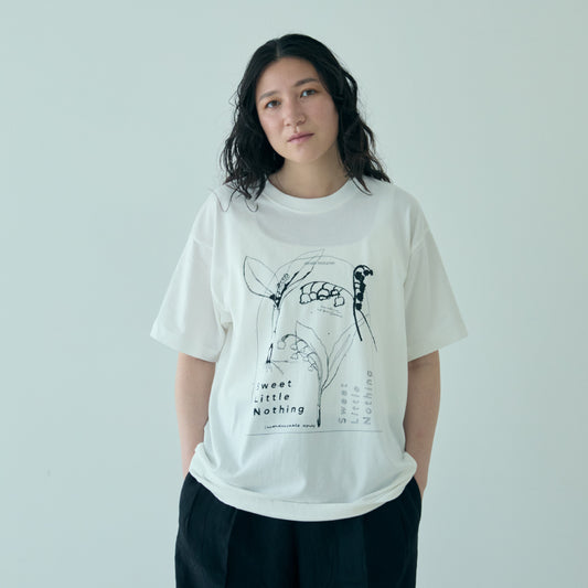 Lily of the valley 半袖Tシャツ ホワイト/SLN