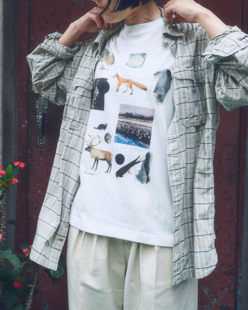 spring forest 半袖Tシャツ/SLN