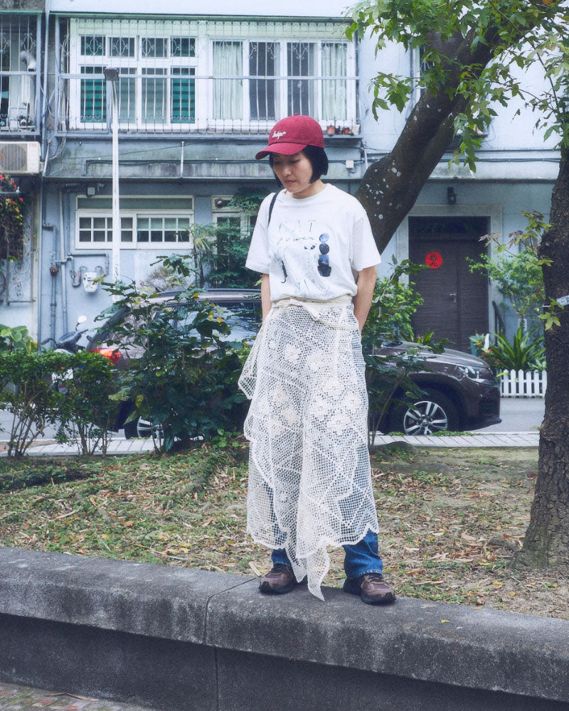 catpower 半袖スリーブTシャツ/SLN
