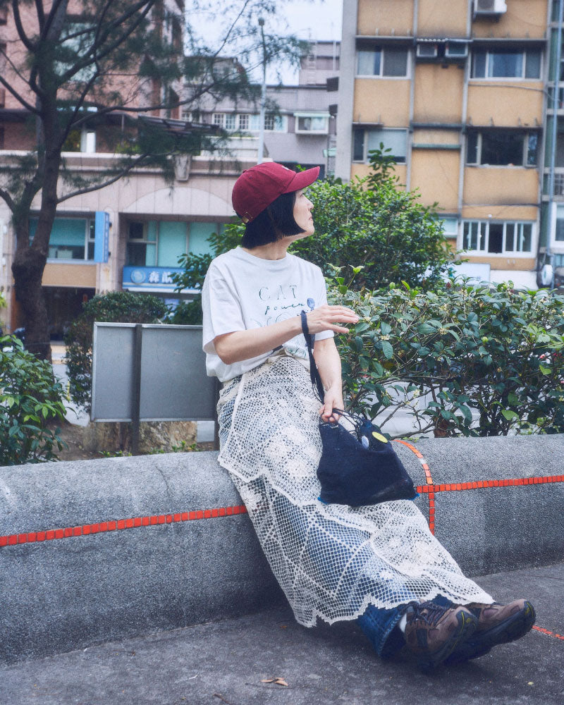 catpower 半袖スリーブTシャツ/SLN