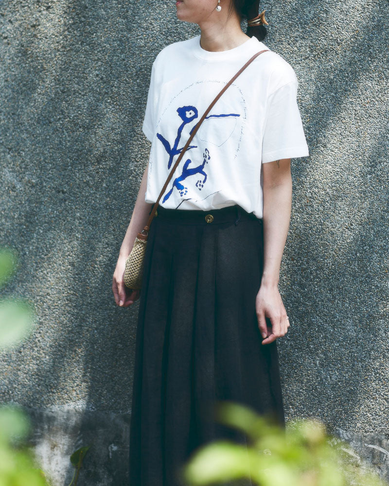 野の花　半袖Tシャツ/SLN