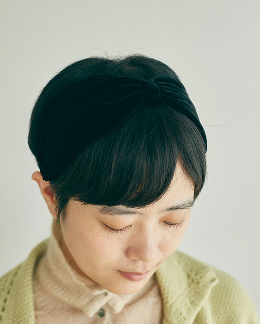 miahat & accessory ベルベットタックリボン