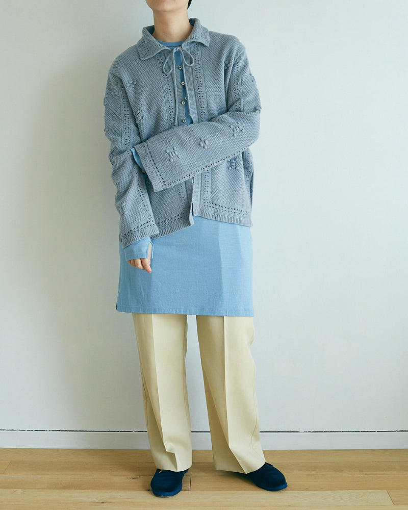 Wool Gabardine Trousers 【JöICEADDED】