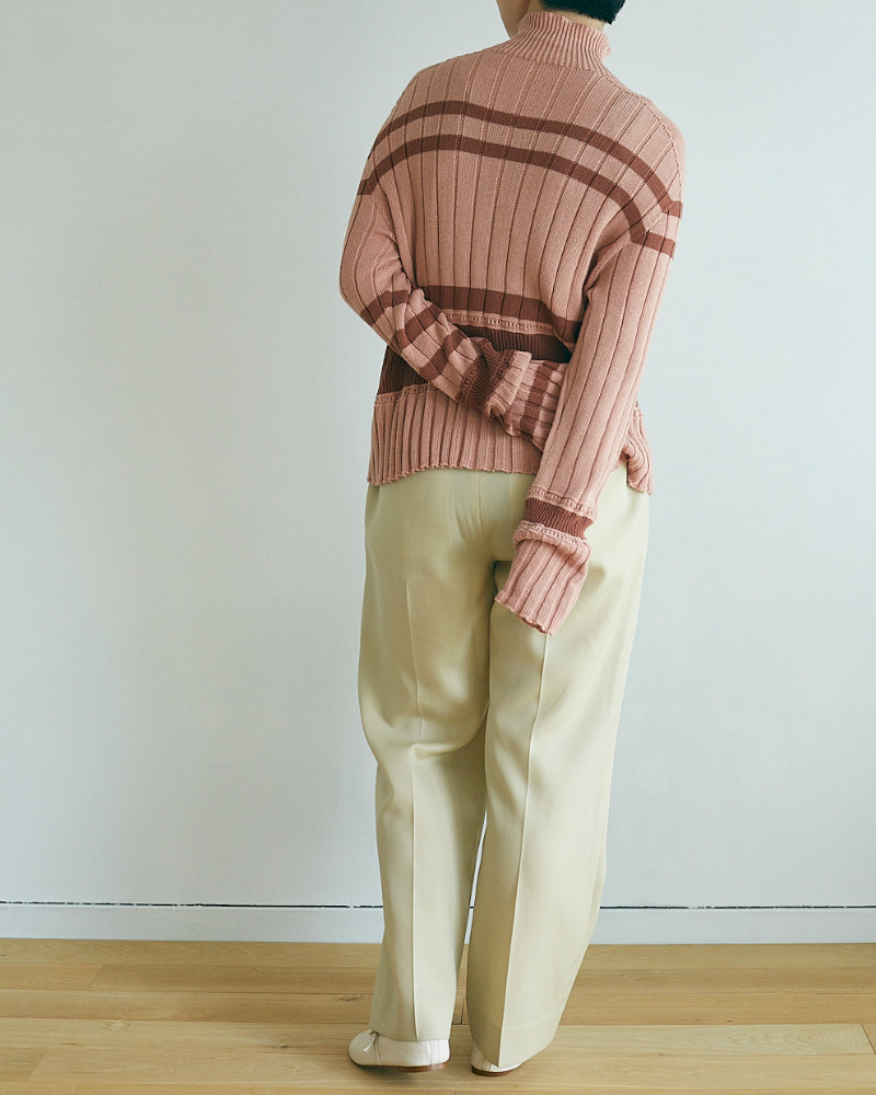 Cotton knit sweater/ JöICEADDED