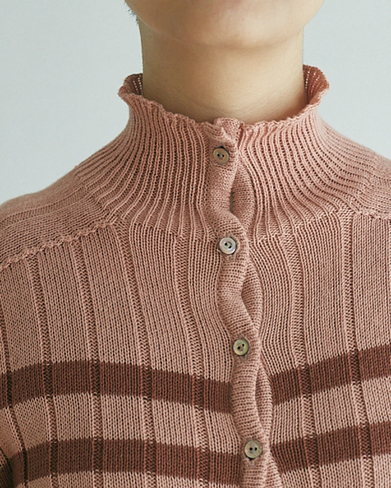 Cotton knit sweater/ JöICEADDED