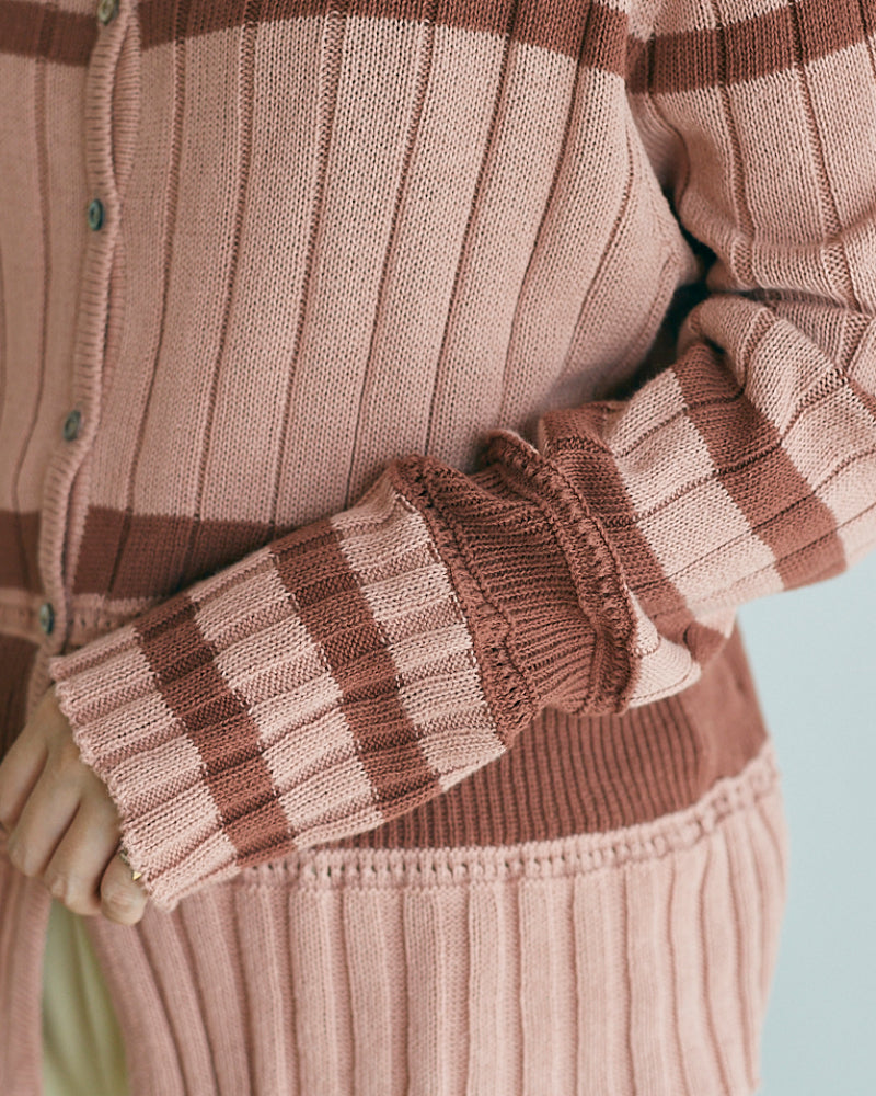 Cotton knit sweater/ JöICEADDED