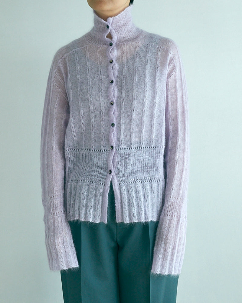 Silk&Mohair knit sweater/JöICEADDED