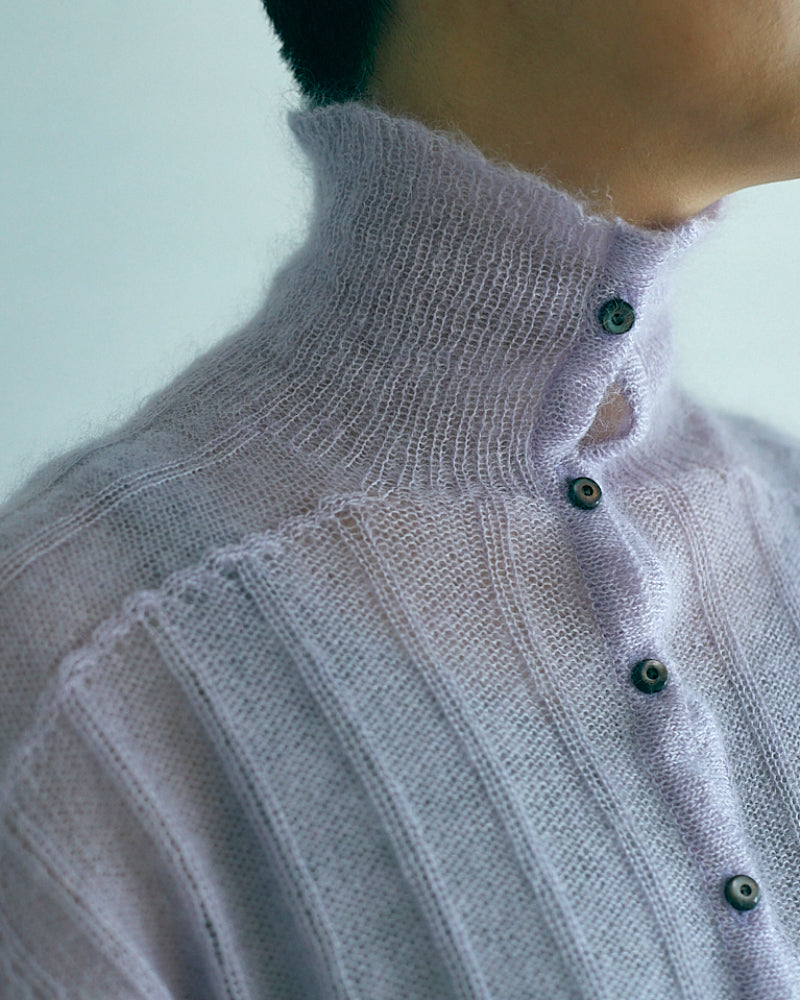 Silk&Mohair knit sweater/JöICEADDED