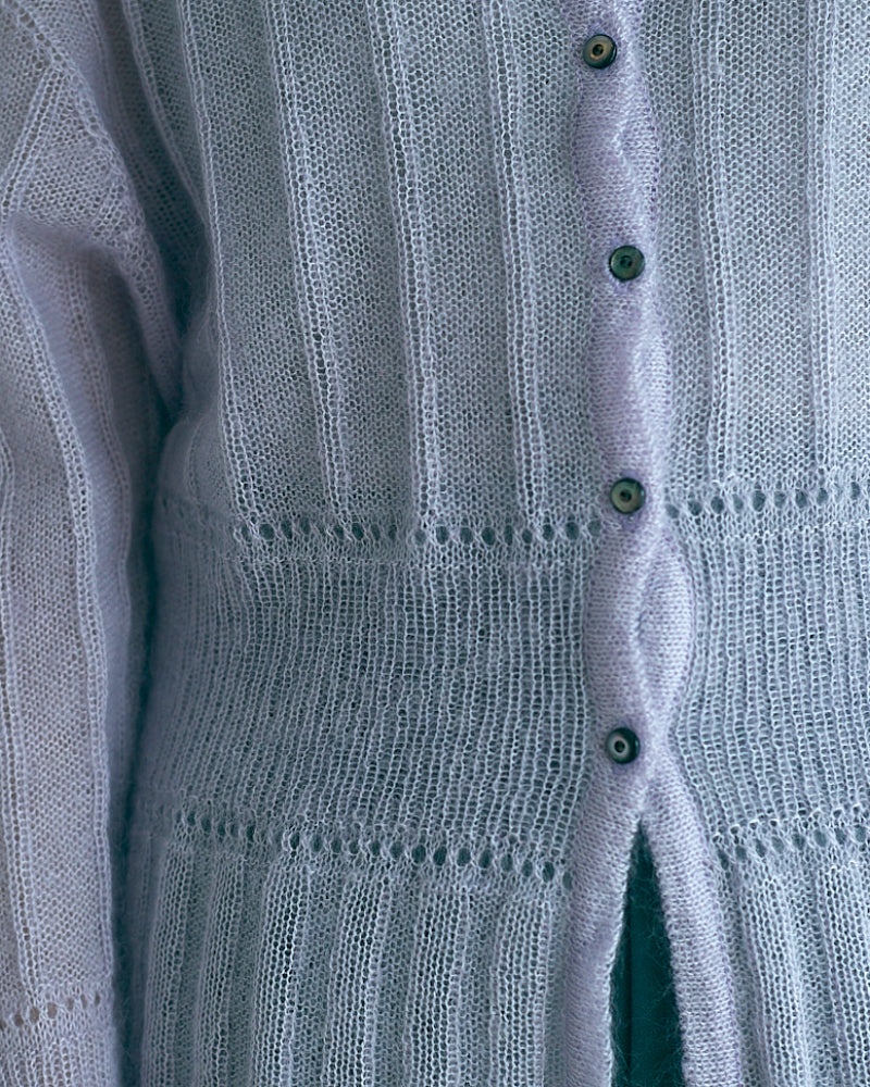 Silk&Mohair knit sweater/JöICEADDED