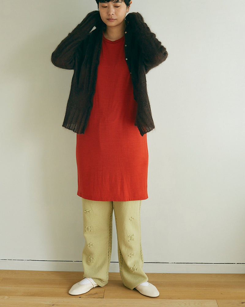 Silk&Mohair knit sweater/JöICEADDED