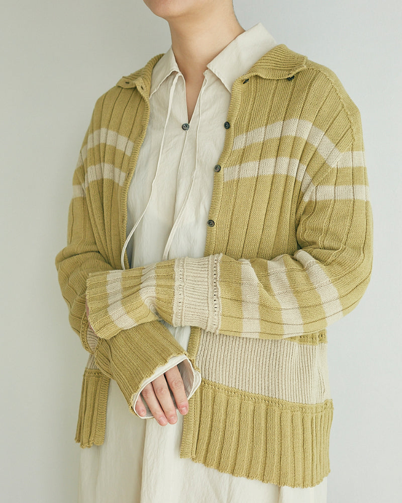 Cotton knit sweater/ JöICEADDED