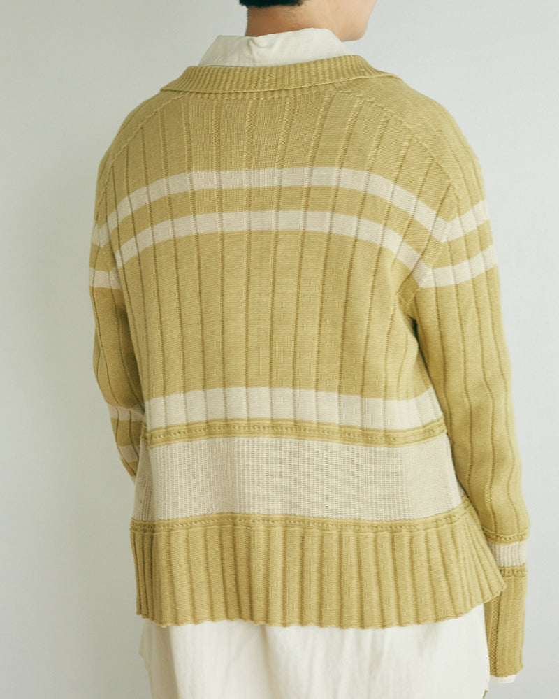 Cotton knit sweater/ JöICEADDED