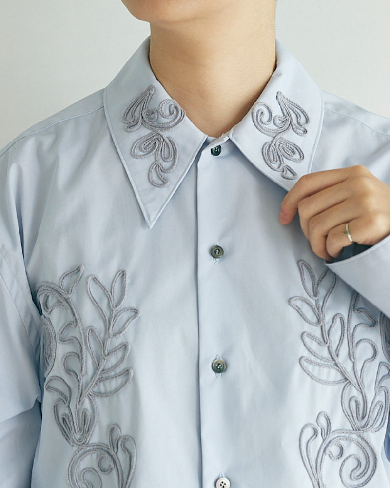 Embroidered shirts【JöICEADDED 】