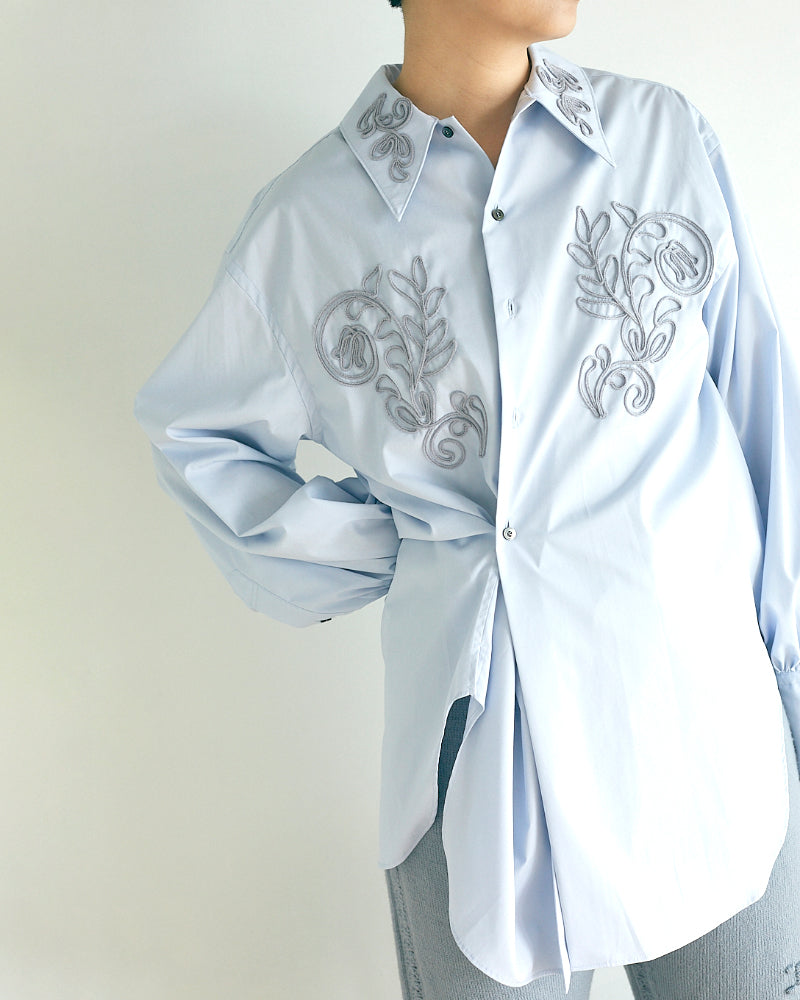 Embroidered shirts【JöICEADDED 】