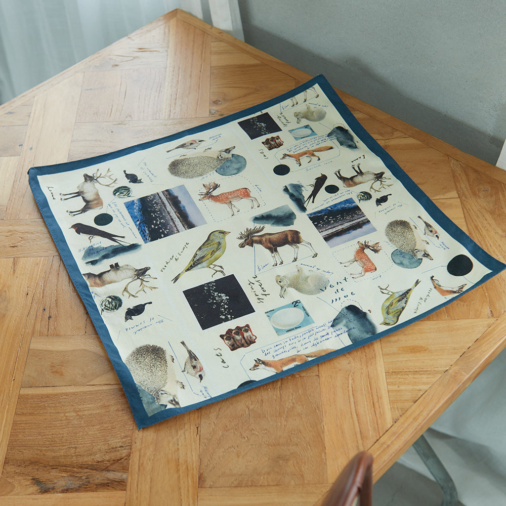 vent de moe ハンカチspring forest