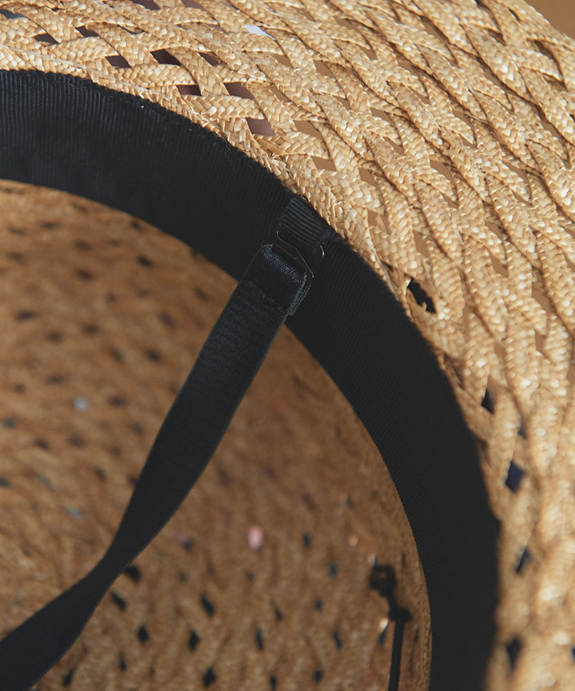 straw canotier /miahat/2505